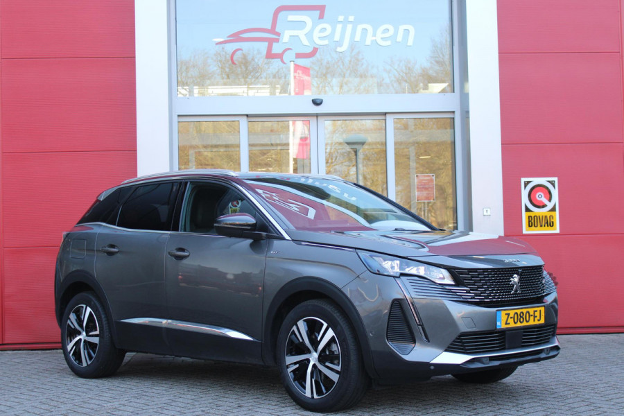 Peugeot 3008 1.2 Hybrid 136PK GT | NAVIGATIE | APPLE CARPLAY/ANDROID AUTO | 360° CAMERA | FULL LED KOPLAMPEN | KEYLESS ENTRY/START | DODEHOEK DETECTIE | CLIMATE CONTROL | DAB+ RADIO | ADAPTIVE CRUISE CONTROL |