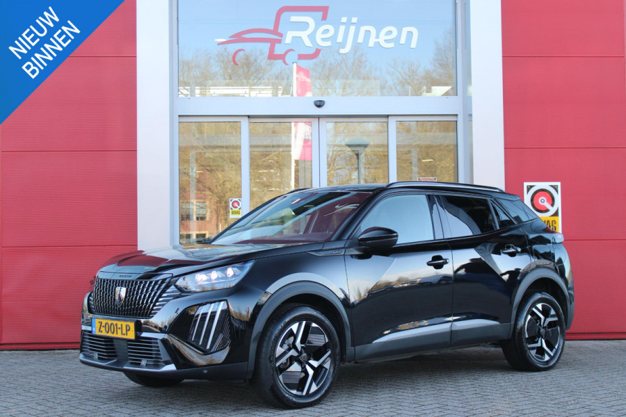 Peugeot 2008 1.2 130PK AUTOMAAT GT | NAVIGATIE | FULL LED KOPLAMPEN | DRAADLOZE APPLE CARPLAY/ANDROID AUTO | ADAPTIVE CRUISE CONTROL | ACHTERUITRIJ CAMERA | CLIMATE CONTROL | LICHTMETALEN VELGEN 17" | KEYLESS ENTRY/START | DAB+ RADIO |