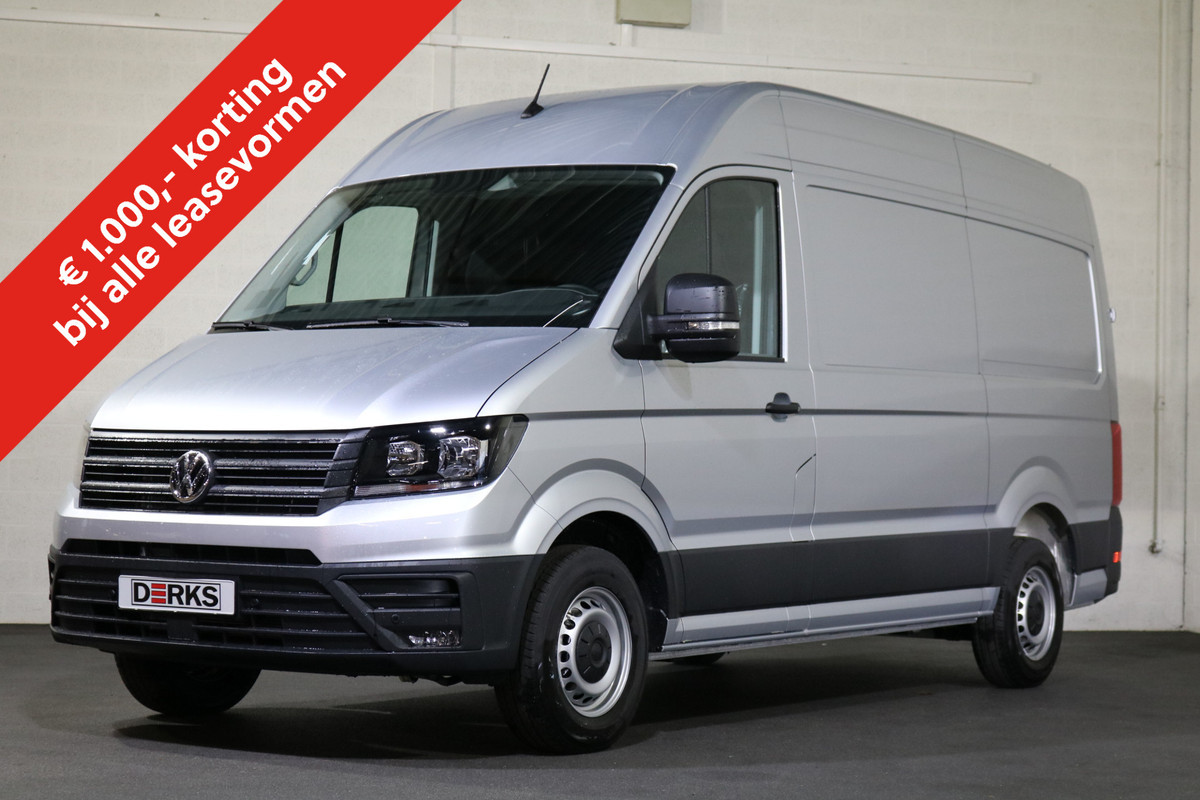 Volkswagen Crafter 2.0 TDI 140pk L3 H3 Automaat Airco Navigatie Apple Carplay Camera