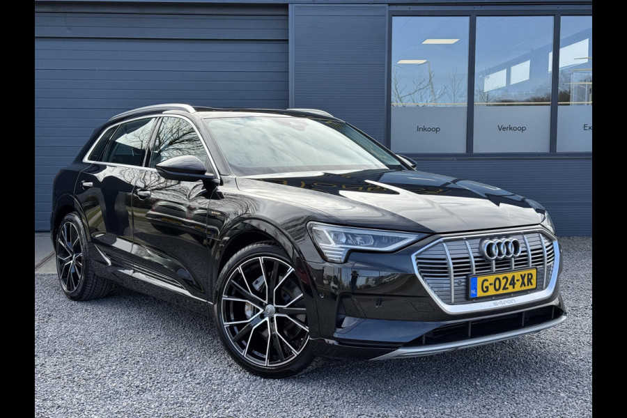 Audi e-tron e-tron 50 quattro Launch edition plus 71 kWh 2e Eigenaar,Navi,Clima,Cruise,Schuifdak,22" LM Velgen,Stoelverwarming,Trekhaak,Leder,BTW Auto,N.A.P,APK tot 12-2025