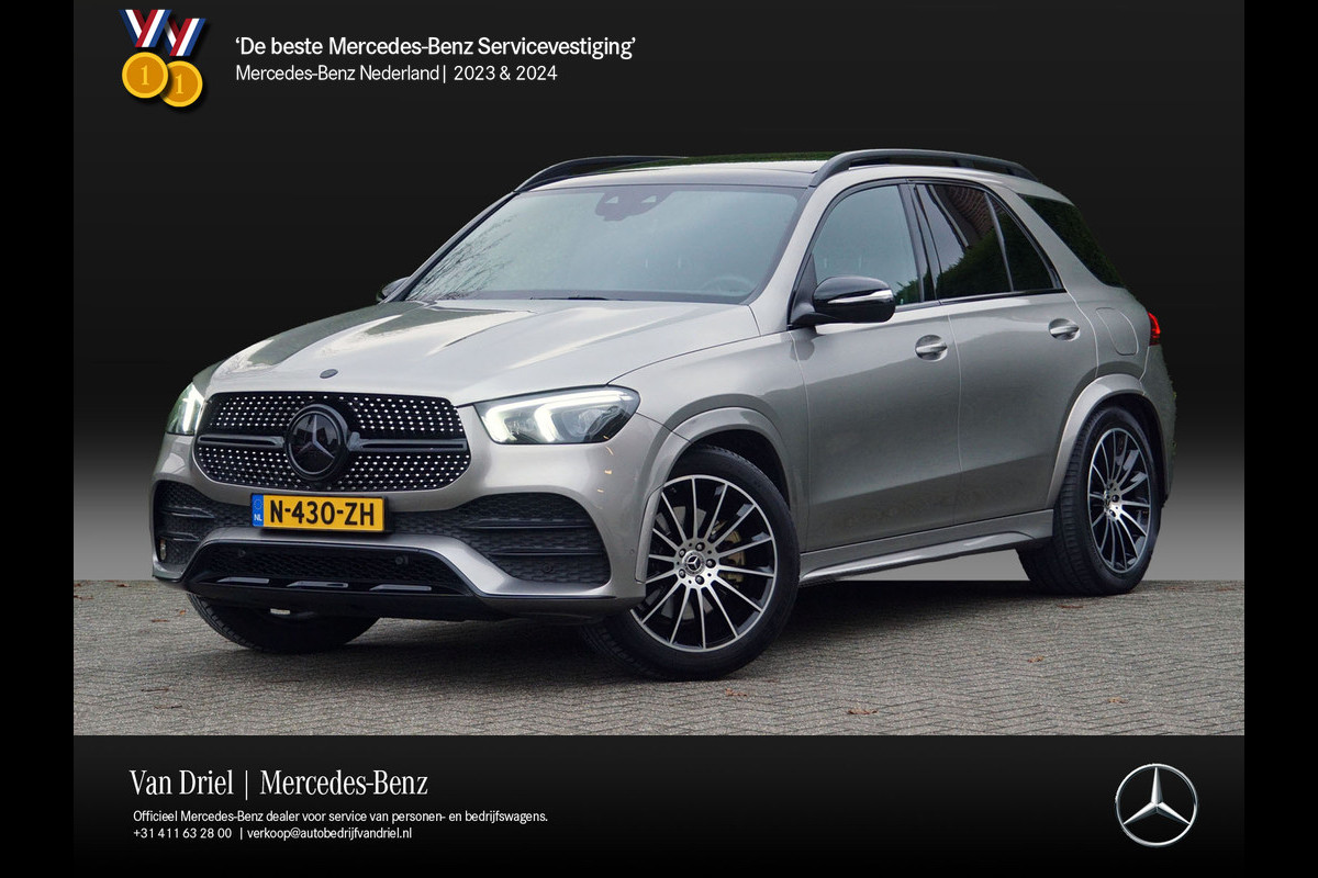 Mercedes-Benz GLE GLE 350 de 4M AMG line Night | Luchtvering Trekhaak Panorama Rijassistentie