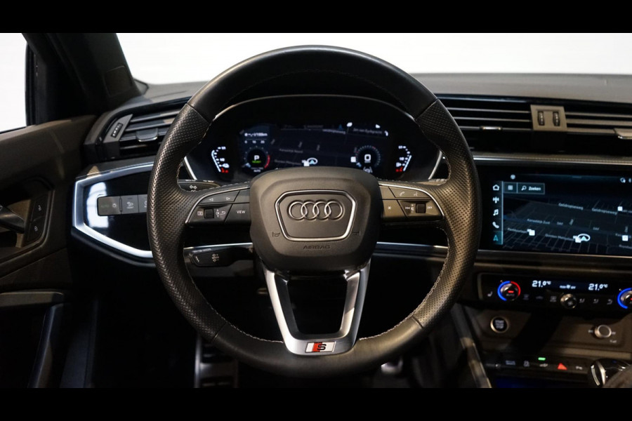 Audi Q3 45 TFSI e 3x S-Line BLACK OPTIK AUTOMAAT-AMBIANCE-CAMERA-DAB-DRIVE SELECT-KEYLESS-HALF LEDER-MATRIX-TREKHAAK