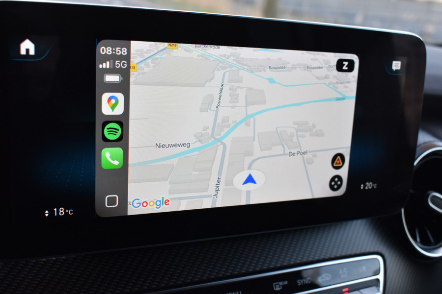 Mercedes-Benz V-Klasse 300d Lang DC Avantgarde Luchtvering Camera afneembare Trekhaak Carplay Stoelverwarming/koeling