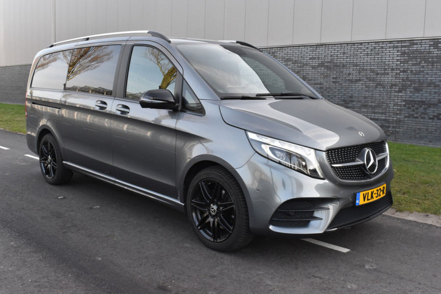 Mercedes-Benz V-Klasse 300d Lang DC Avantgarde Luchtvering Camera afneembare Trekhaak Carplay Stoelverwarming/koeling