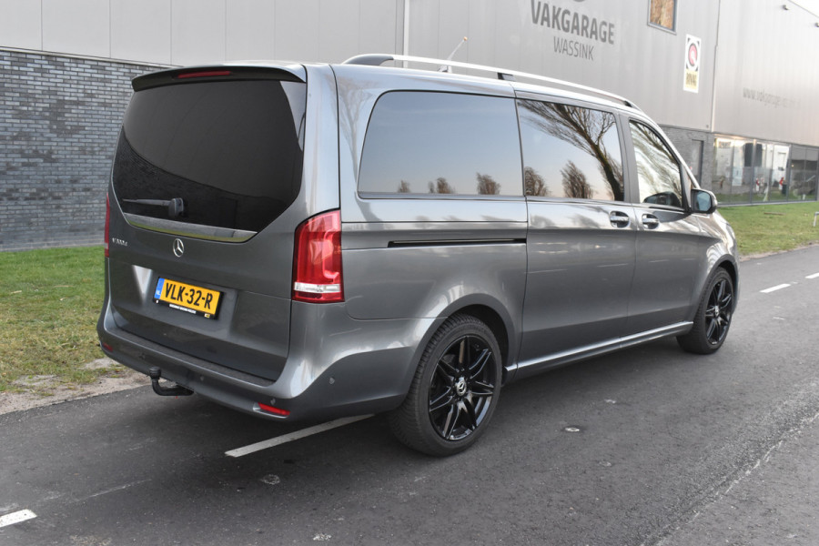 Mercedes-Benz V-Klasse 300d Lang DC Avantgarde Luchtvering Camera afneembare Trekhaak Carplay Stoelverwarming/koeling