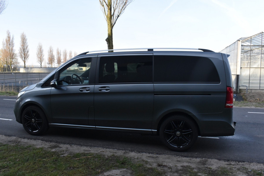 Mercedes-Benz V-Klasse 300d Lang DC Avantgarde Luchtvering Camera afneembare Trekhaak Carplay Stoelverwarming/koeling