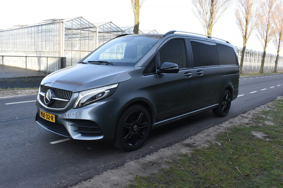 Mercedes-Benz V-Klasse 300d Lang DC Avantgarde Luchtvering Camera afneembare Trekhaak Carplay Stoelverwarming/koeling