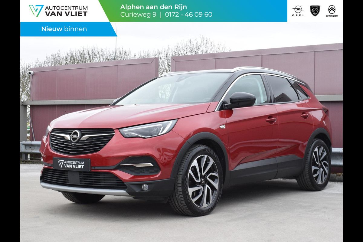 Opel Grandland X 1.2 Turbo Innovation LEREN BEKLEDING | NAVIGATIE | CARPLAY | ACHTERUITRIJCAMERA MET SENSOREN | E.C.C. | WINTERPAKKET | 125.571km