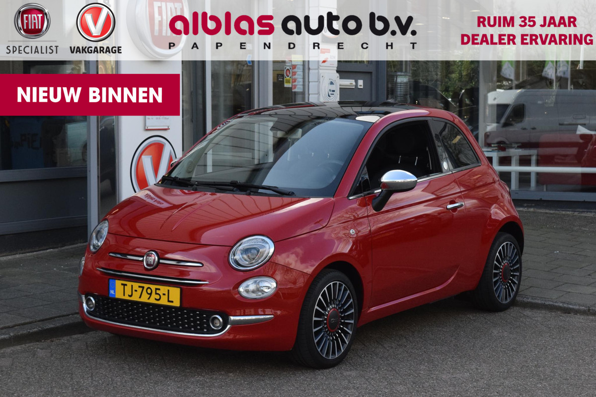 Fiat 500 80pk Turbo Lounge|Nav|carplay|Pano|PDC|Cruise