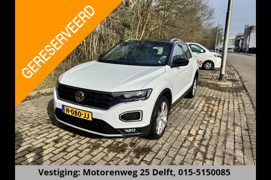 Volkswagen T-Roc 1.5 TSI SPORT AUTOMAAT 150PK 1e EIG. LEDER. PANODAK.DIGITAAL DASHB. GARANTIE TOT 2 JAAR*