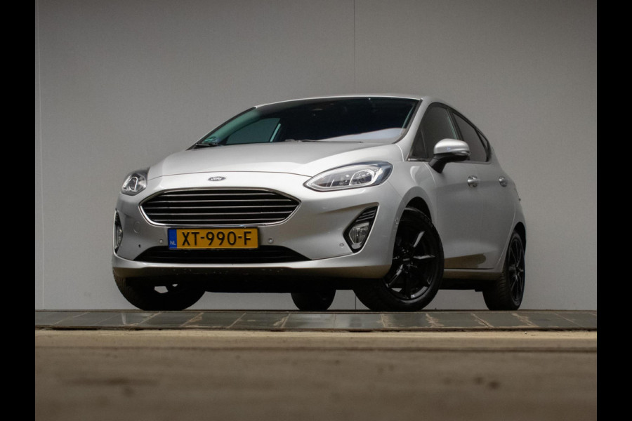 Ford Fiesta 1.0 EcoBoost Titanium Sport (APPLE CARPLAY,NAVI,CAMERA,GROOT SCHERM,LED,SPORT STOELEN,LM VELGEN,NETTE STAAT)