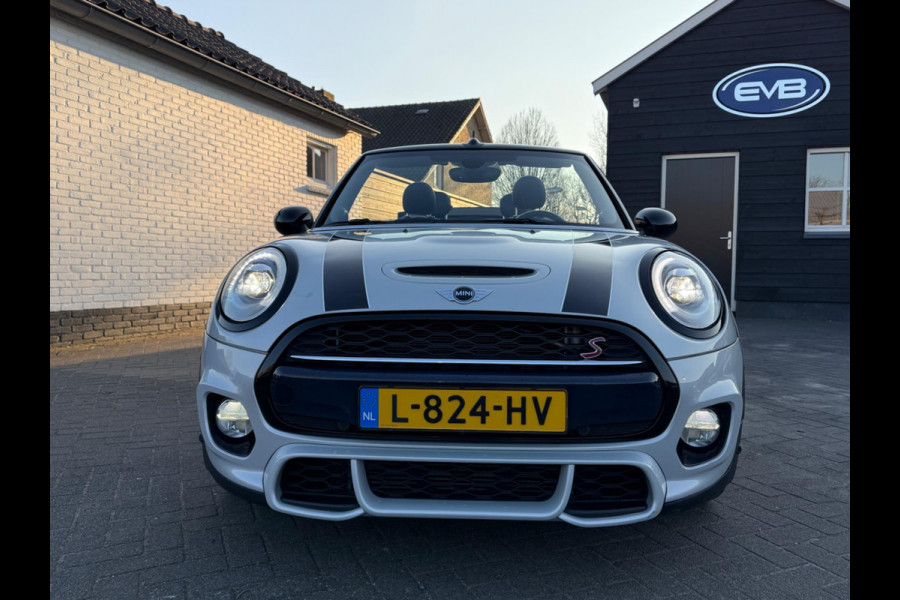 MINI Cabrio 2.0 Cooper S 192 pk automaat John cooper works, leder, led, achteruitrijcamera, vele opties