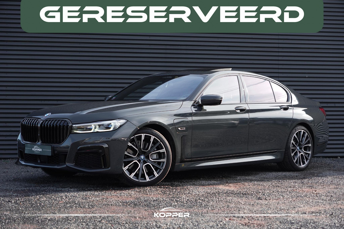 BMW 7 Serie 745e High Executive / Laser / Schuifdak / M-Sport / NL Auto / Dravitgrau