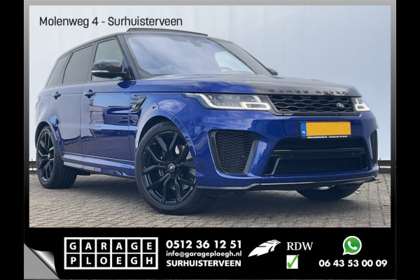 Land Rover Range Rover Sport 5.0 V8 576pk SC SVR Carbon-edition 242k Pano Meridian Trekhaak Tanzaniet