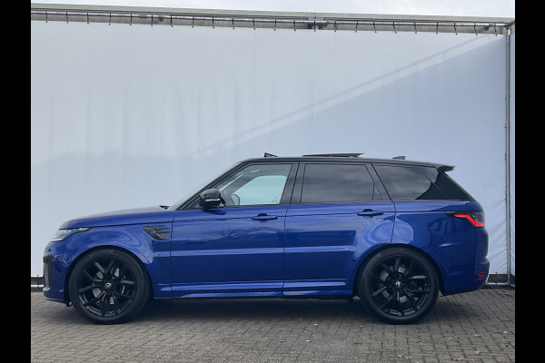 Land Rover Range Rover Sport 5.0 V8 576pk SC SVR Carbon-edition 242k Pano Meridian Trekhaak Tanzaniet