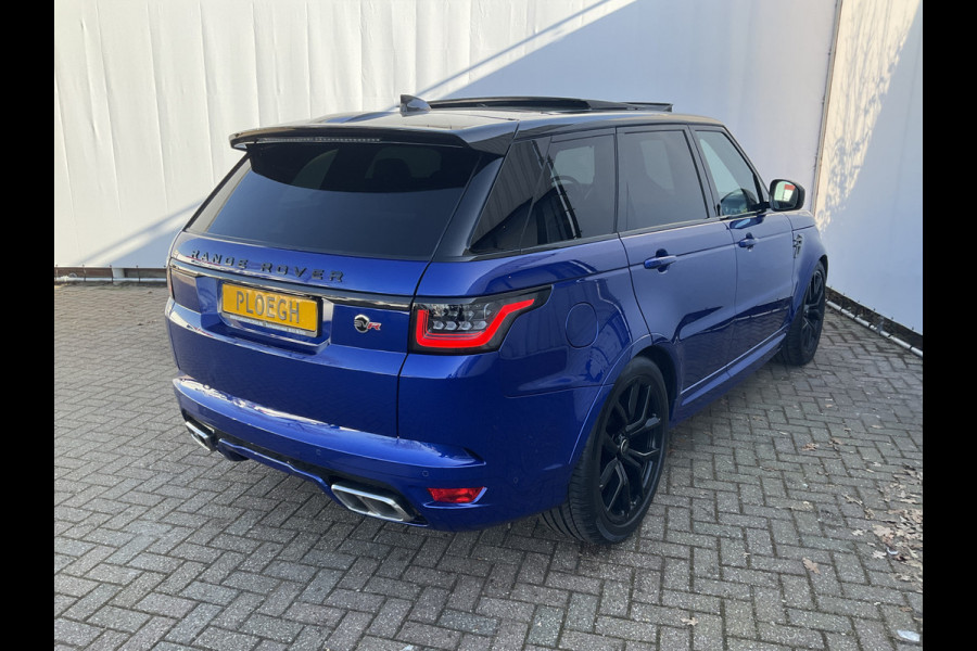 Land Rover Range Rover Sport 5.0 V8 576pk SC SVR Carbon-edition 242k Pano Meridian Trekhaak Tanzaniet