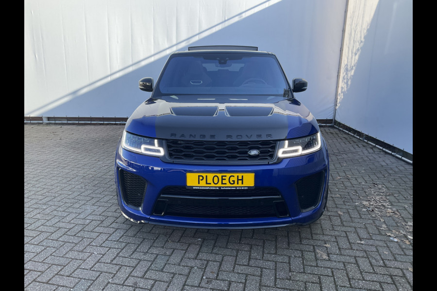 Land Rover Range Rover Sport 5.0 V8 576pk SC SVR Carbon-edition 242k Pano Meridian Trekhaak Tanzaniet