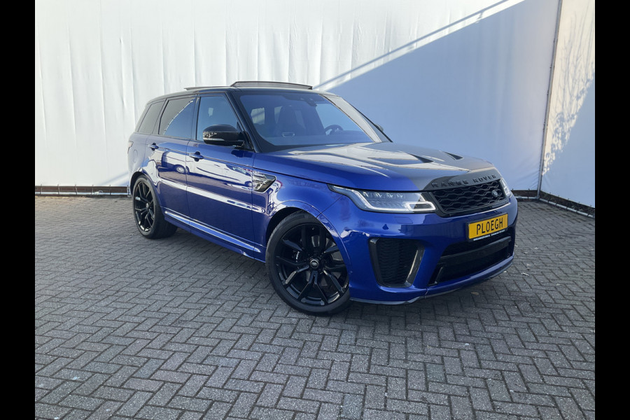 Land Rover Range Rover Sport 5.0 V8 576pk SC SVR Carbon-edition 242k Pano Meridian Trekhaak Tanzaniet