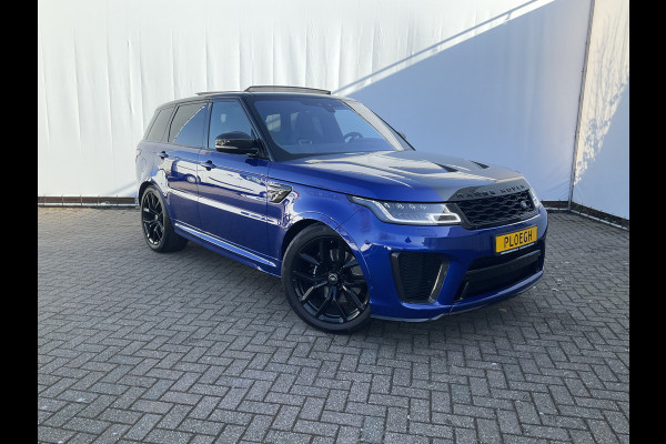 Land Rover Range Rover Sport 5.0 V8 576pk SC SVR Carbon-edition 242k Pano Meridian Trekhaak Tanzaniet