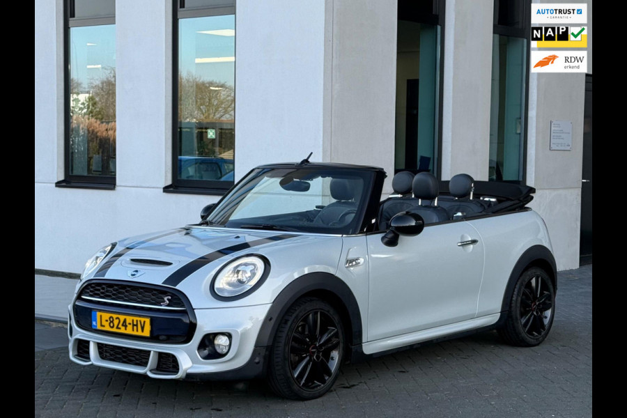 MINI Cabrio 2.0 Cooper S 192 pk automaat John cooper works, leder, led, achteruitrijcamera, vele opties