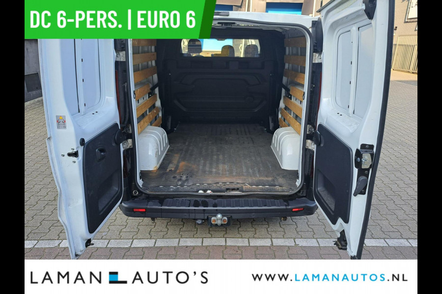 Opel Vivaro 1.6 CDTI 125 pk L2H1 DC 6-pers. Edition | Dubbele Cabine Euro 6 Airco Navi Cruise Trekhaak Lengte 2 | Voorschoten