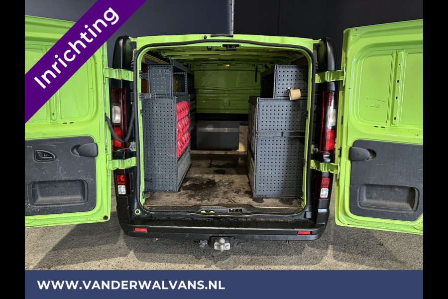 Renault Trafic 1.6 dCi L1H1 inrichting Euro6 Airco | Navigatie | Trekhaak | Cruisecontrol | parkeersensoren, Bijrijdersbank