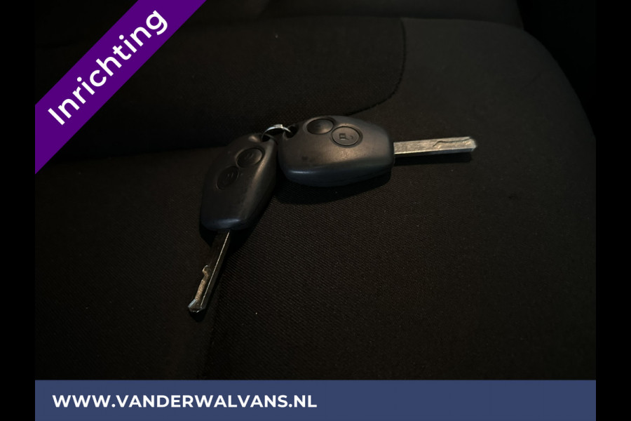 Renault Trafic 1.6 dCi L1H1 inrichting Euro6 Airco | Navigatie | Trekhaak | Cruisecontrol | parkeersensoren, Bijrijdersbank