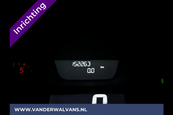 Renault Trafic 1.6 dCi L1H1 inrichting Euro6 Airco | Navigatie | Trekhaak | Cruisecontrol | parkeersensoren, Bijrijdersbank