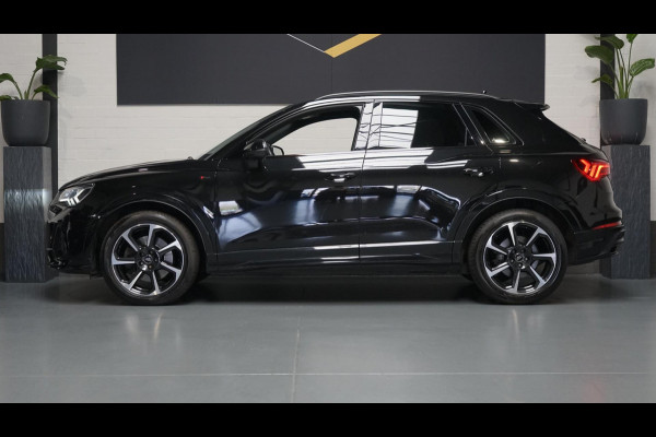 Audi Q3 40 TFSI Quattro 3x S-Line AUTOMAAT-BLACK OPTIK-ACC-AMBIANCE-CAMERA-DAB-DRIVE SELECT-KEYLESS-LEDER-MATRIX-VIRTUEEL-TREKHAAK