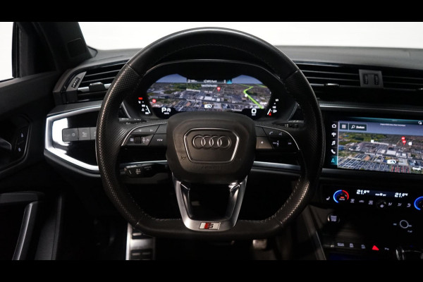 Audi Q3 40 TFSI Quattro 3x S-Line AUTOMAAT-BLACK OPTIK-ACC-AMBIANCE-CAMERA-DAB-DRIVE SELECT-KEYLESS-LEDER-MATRIX-VIRTUEEL-TREKHAAK