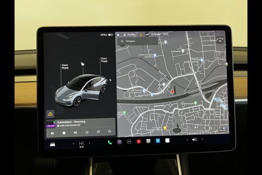 Tesla Model 3 Long Range AWD 455 PK 75kWh Autopilot Panoramadak Leder Navi PDC VA Camera