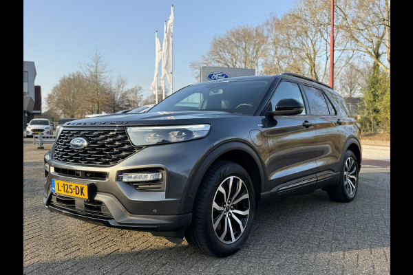 Ford Explorer 3.0 V6 EcoBoost PHEV ST-Line 456pk Automaat 7 pers | Panorama dak | Adaptieve Cruise | Trekhaak Afneembaar | Dodehoeksensoren