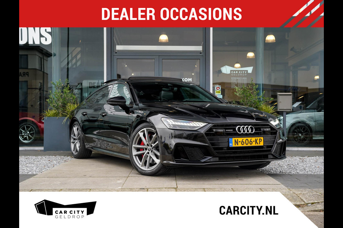 Audi A7 Sportback 55 TFSI e quattro Competition / Pano / B&O / Matrix / Adaptive / CarPlay / Carbon / Camera