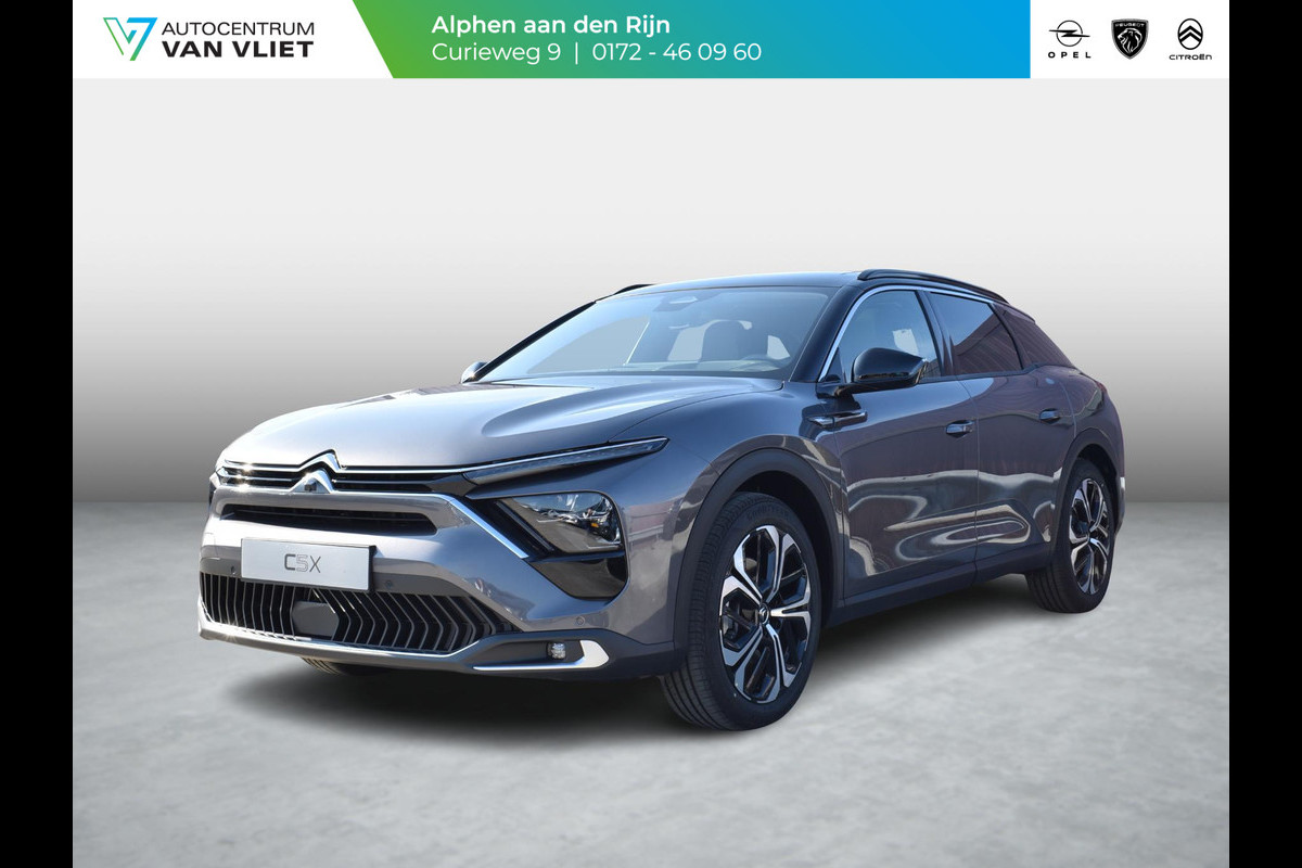 Citroën C5 X 1.6 Plug-in Hybrid 225 Max MASSAGE STOELEN | SCHUIFKANTELDAK | 360 CAMERA MET SENSOREN | NAVIGATIE | CARPLAY | UIT VOORRAAD LEVERBAAR