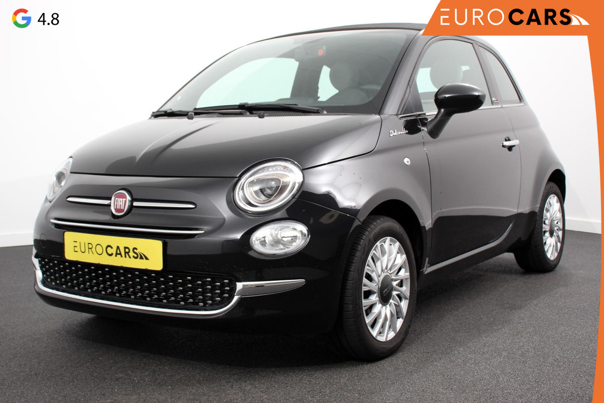 Fiat 500C 1.0 Hybrid 69pk Dolcevita Navigatie  Apple Carplay/Android Auto  Parkeersensor achter  Cruise Control  Climatronic