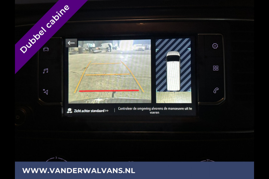 Opel Vivaro 2.0 CDTI 150pk L3H1 Dubbele Cabine Euro6 Airco | Camera | Navigatie | 5-zits | 2500kg Trekhaak Apple Carplay, Android Auto, Cruisecontrol, LM Velgen, Parkeersensoren