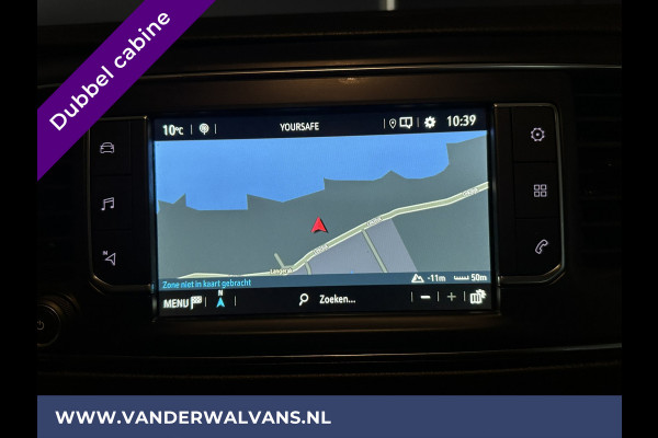 Opel Vivaro 2.0 CDTI 150pk L3H1 Dubbele Cabine Euro6 Airco | Camera | Navigatie | 5-zits | 2500kg Trekhaak Apple Carplay, Android Auto, Cruisecontrol, LM Velgen, Parkeersensoren