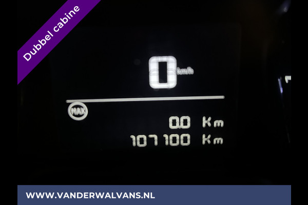 Opel Vivaro 2.0 CDTI 150pk L3H1 Dubbele Cabine Euro6 Airco | Camera | Navigatie | 5-zits | 2500kg Trekhaak Apple Carplay, Android Auto, Cruisecontrol, LM Velgen, Parkeersensoren