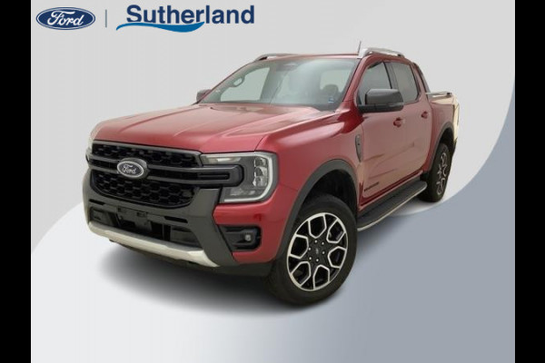 Ford Ranger 3.0 V6 Wildtrak Double Cab EcoBlue 241pk!! | 2-zits|  BPM vrij | Rollertop | Trekhaak | Technology Pack | Uniek in Nederland | Verlengde fabrieksgarantie tot 03-2028