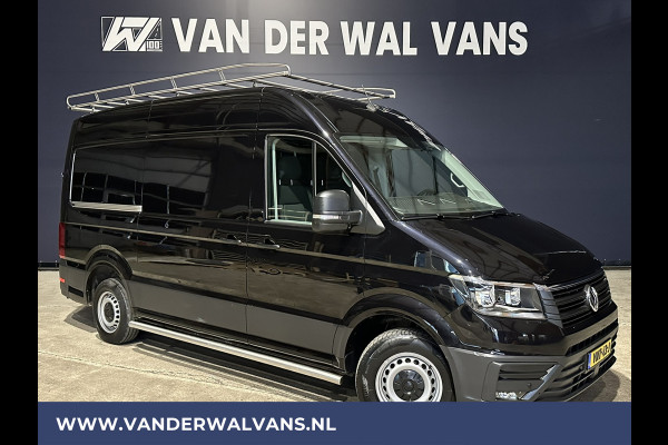 Volkswagen Crafter 2.0 TDI L3H3 L2H2 Euro6 Airco | Imperiaal | Cruisecontrol | Trekhaak Parkeersensoren, Sidebars, Bijrijdersbank, trap