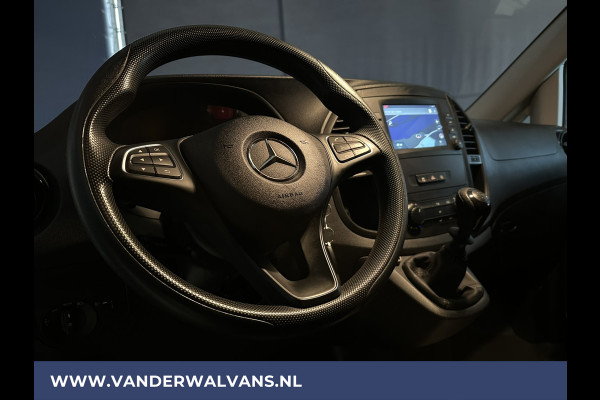 Mercedes-Benz Vito 116 CDI 164pk L3H1 Euro6 Airco | Navigatie | Camera | Imperiaal | Trekhaak Apple Carplay, Android Auto, Cruisecontrol, Parkeersensoren