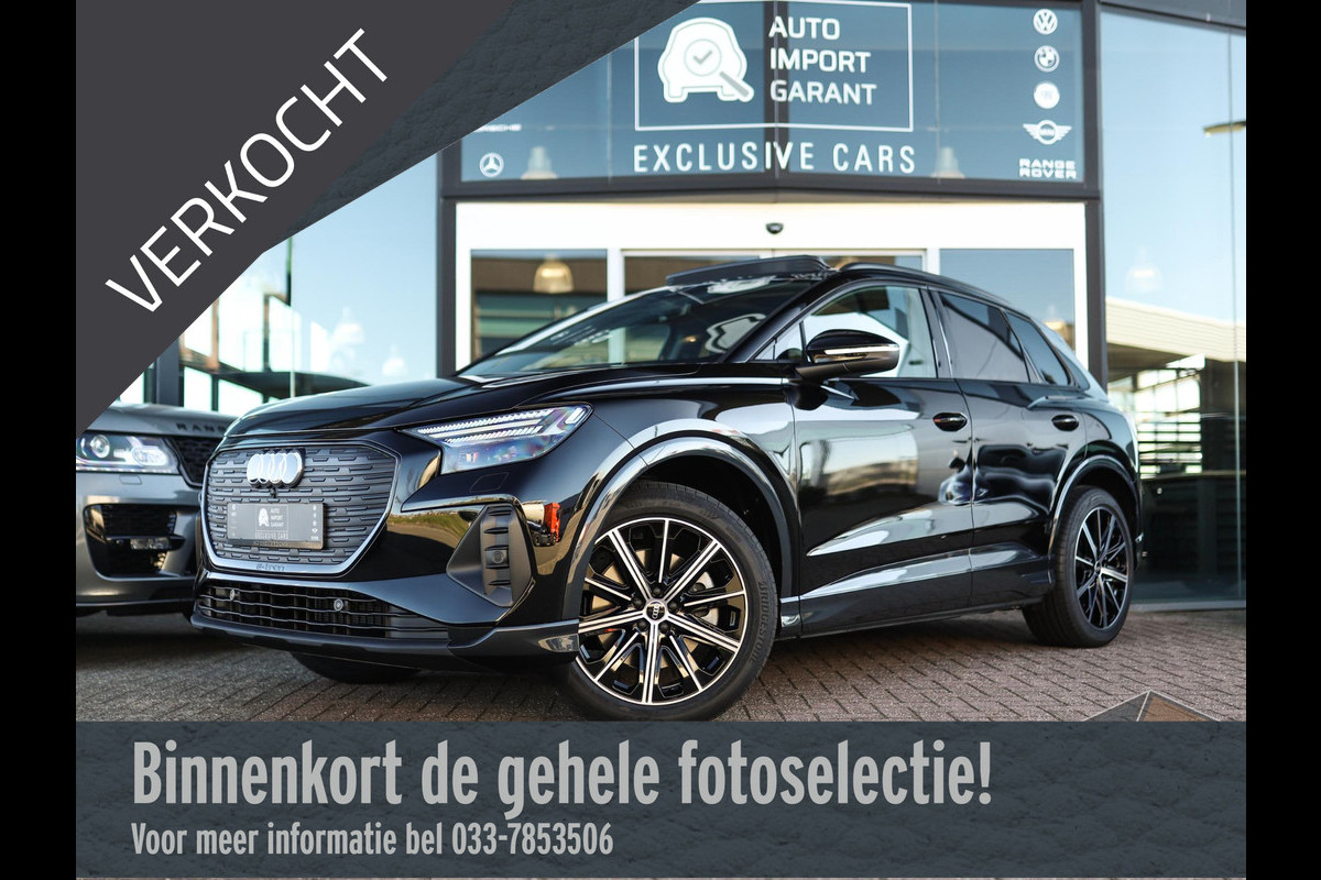 Audi Q4 e-tron 40 Edition 77 kWh | Leder | Sonos | Pano | PDC | Stoelverw. | DAB