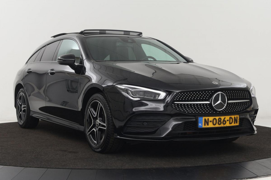 Mercedes-Benz CLA-Klasse Shooting Brake 250e AMG | Panoramadak | Carplay | Stoelverwarming | Matrix LED | Camera | Sfeerverlichting | Keyless | Widescreen | Leder/Alcantara | Full LED | Memory