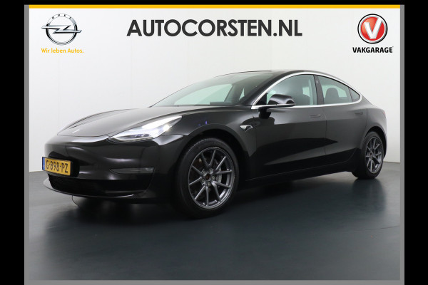 Tesla Model 3 Long Range 75kWh 463PK Lmv-18" Telefoon-Sleutel Premium Audio 4wd AutoPilot Panoramadak Camera's Leder Adaptive-CruiseControl-St Stoel en achterbank verwarming Keyless Electr.Stoelen+Memory+Easy-Entry WiFi Origineel Nederlandse auto Grootste accu, Tot 16,5kwh thuis laden. Accu garantie 10-12-2027 / 192.000km