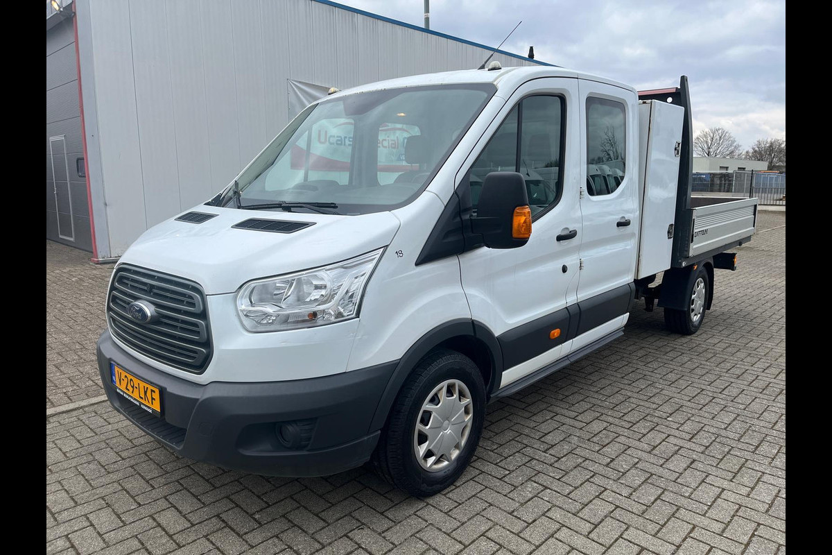 Ford Transit 350 2.0 TDCI L4H1 DC 6 Zitplaatsen Pick-Up - Trekhaak