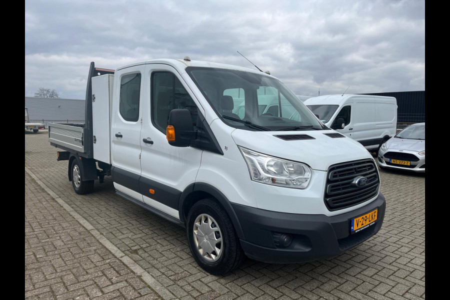 Ford Transit 350 2.0 TDCI L4H1 DC 6 Zitplaatsen Pick-Up - Trekhaak