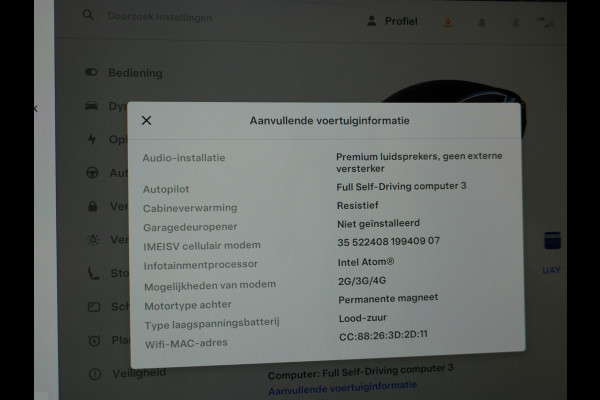 Tesla Model 3 SR+ 60kWh 325PK FSD-3 Computer AutoPilot Leder PanoDak Adaptive-Cruise Lmv 18" Camera's Elektr.-Stuur+Stoelen+Spiegels+Geheugen+ Navi LED Comfortstoelen ACC DAB Voorverwarmen interieur via App Keyless via Telefoonsleutel One-Pedal-Drive Origineel Nederlandse auto tot 11kw laden thuis! Garantie Accu tot  01-05-2028 max 160.000km 1.584kg licht!