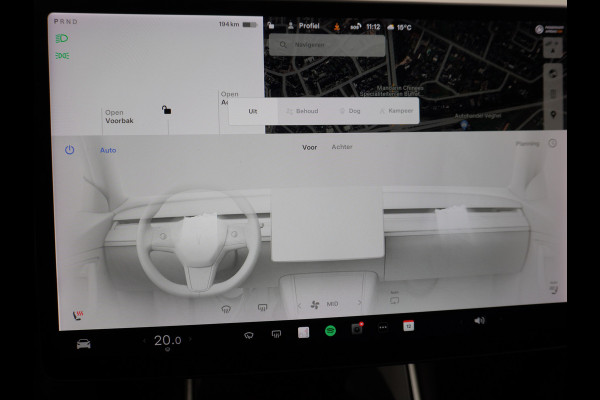 Tesla Model 3 SR+ 60kWh 325PK FSD-3 Computer AutoPilot Leder PanoDak Adaptive-Cruise Lmv 18" Camera's Elektr.-Stuur+Stoelen+Spiegels+Geheugen+ Navi LED Comfortstoelen ACC DAB Voorverwarmen interieur via App Keyless via Telefoonsleutel One-Pedal-Drive Origineel Nederlandse auto tot 11kw laden thuis! Garantie Accu tot  01-05-2028 max 160.000km 1.584kg licht!