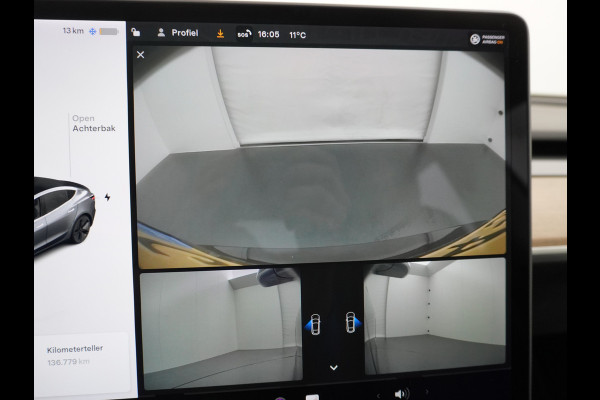 Tesla Model 3 SR+ 60kWh 325PK 18" Leder Interieur FSD-3 Computer AutoPilot PanoDak Adaptive Cruise Camera's Elektr.-Stuur+Stoelen+Spiegels+Geh Navigatiesysteem Led Comfortstoelen ACC DAB Voorverwarmen interieur via App Keyless via Telefoonsleutel One-Pedal-Drive Origineel Nederlandse auto tot 11kw laden thuis ! Garantie Accu en motor tot 16-12-2027 max 160.000km