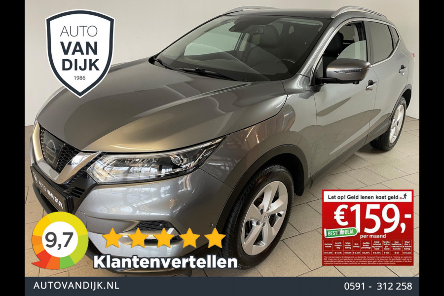 Nissan QASHQAI 1.2 Business Edition AIRCO CLIMA NAVI CRUISE PANO TREKHAAK 360 CAMERA BLUETOOTH PDC PRIVACYGLAS VELGEN NIEUWSTAAT